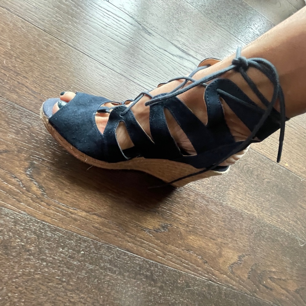 Navy blue MINELLI spadrille